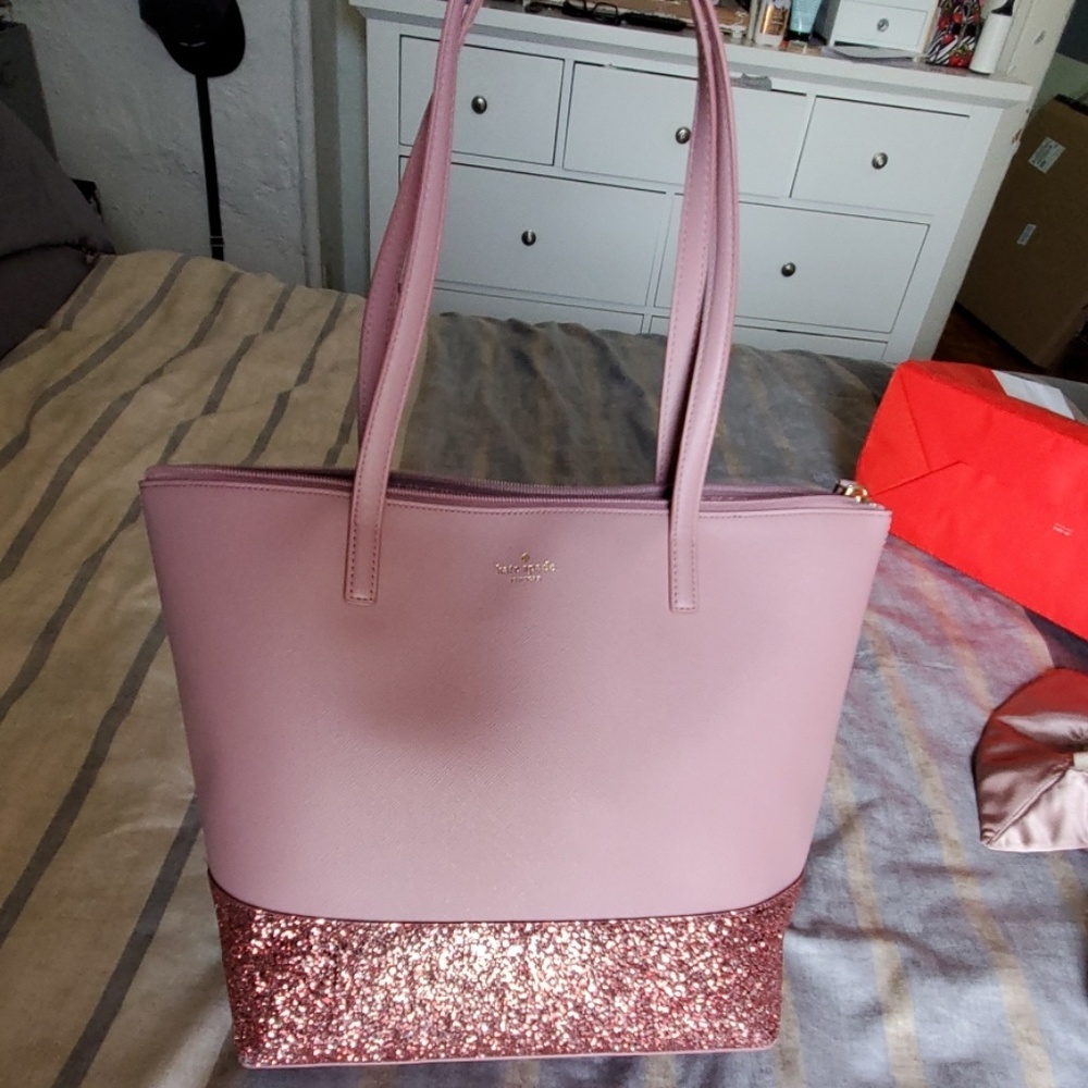 Kate Spade glittery bag
